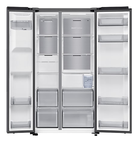 Samsung RS70F65KET amerikaanse koelkast Vrijstaand 640 l E Zilver - Afbeelding 6