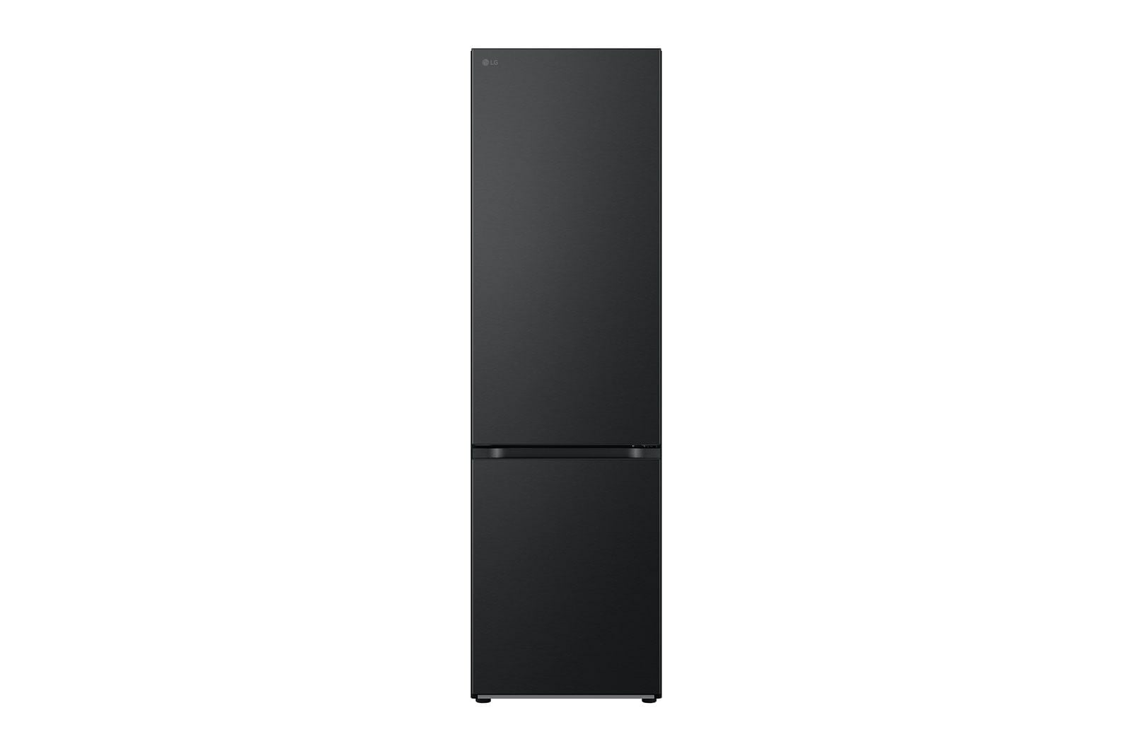 LG GBV7280BEV koel-vriescombinatie Vrijstaand 387 l Zwart