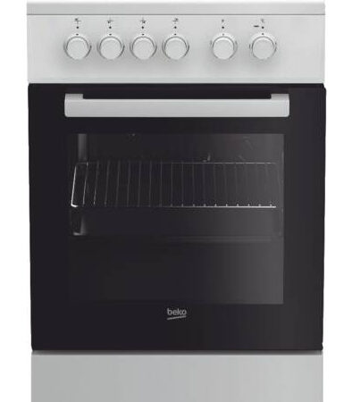 Beko FSS52001DWNL Vrijstaand fornuis Electrisch Gaskookplaat Wit DHZ3580APD