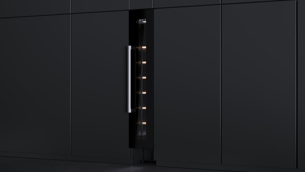 Teka RVU 10008 GBK Thermo-elektrische wijnkoeler Ingebouwd Zwart 8 fles(sen) - Afbeelding 9