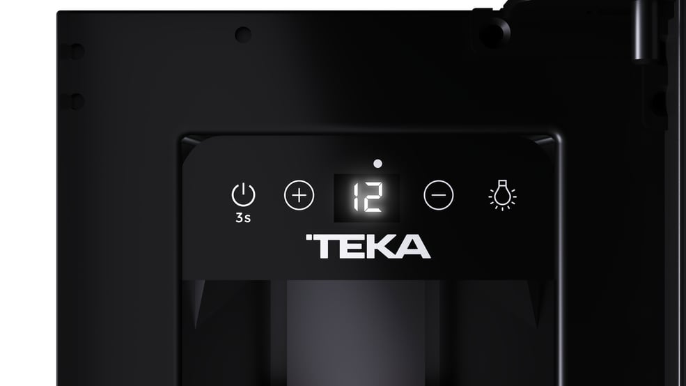 Teka RVU 10008 GBK Thermo-elektrische wijnkoeler Ingebouwd Zwart 8 fles(sen) - Afbeelding 7