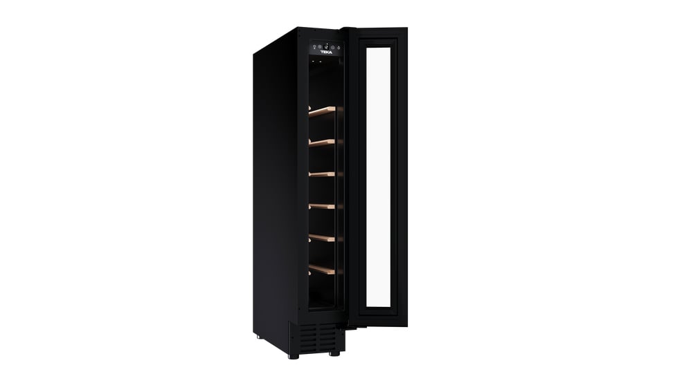 Teka RVU 10008 GBK Thermo-elektrische wijnkoeler Ingebouwd Zwart 8 fles(sen) - Afbeelding 5