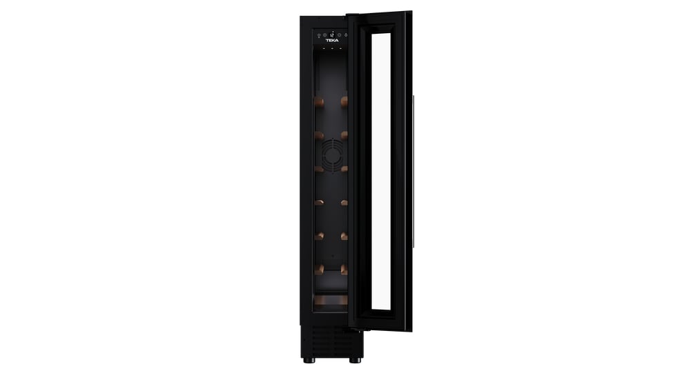 Teka RVU 10008 GBK Thermo-elektrische wijnkoeler Ingebouwd Zwart 8 fles(sen) - Afbeelding 3