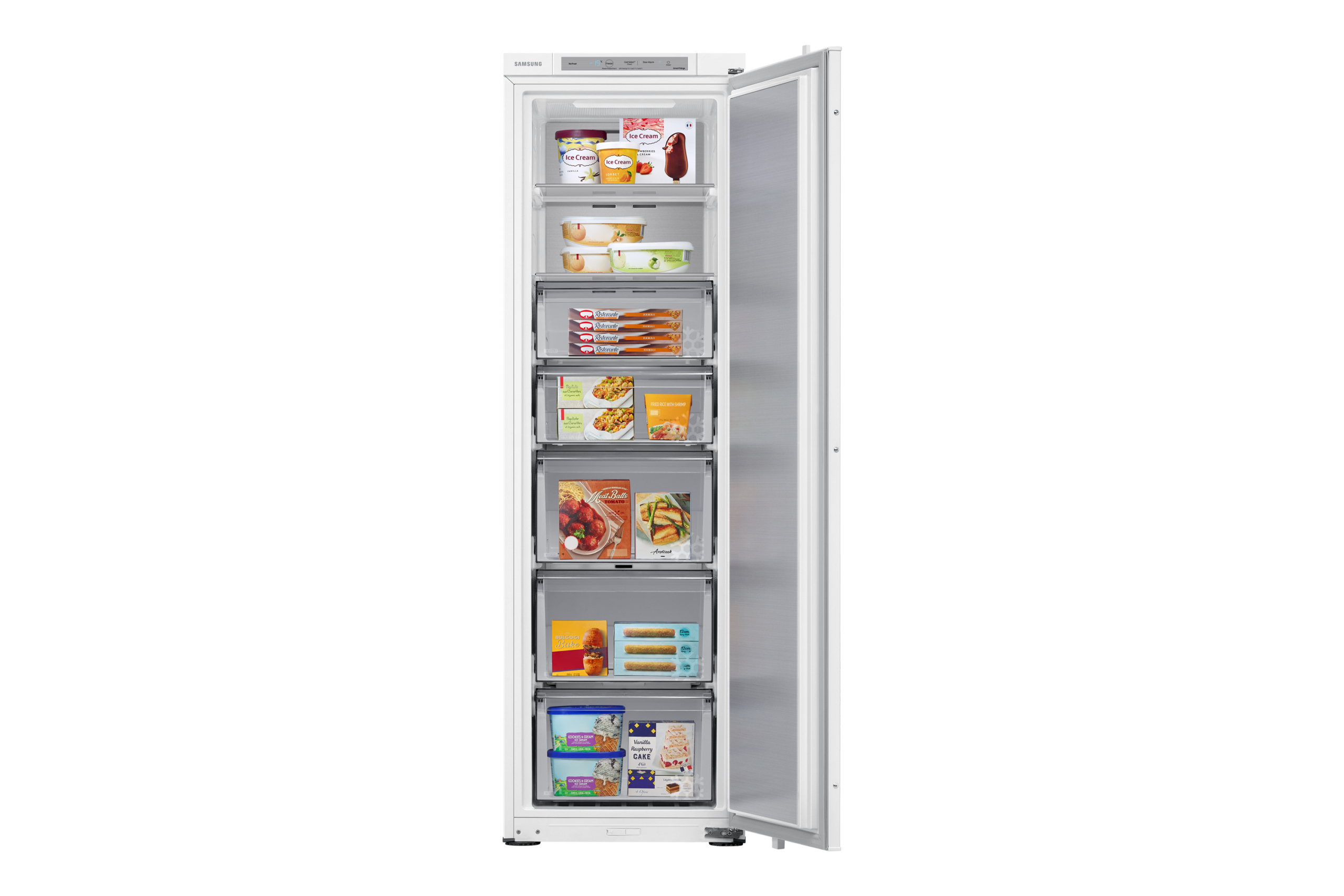 Samsung BRZ22700EWW diepvriezer Vrieskast inbouw 218 l E Wit - Afbeelding 4