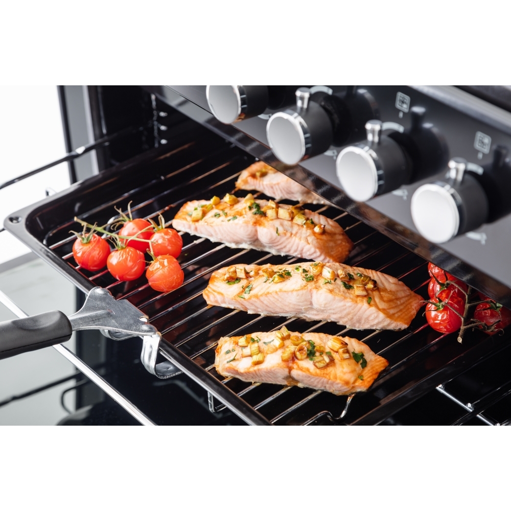 Rangemaster CLA60EIBL/C fornuis Vrijstaand fornuis A Electrisch Inductiekookplaat zones Zwart - EWO3645 - Afbeelding 5