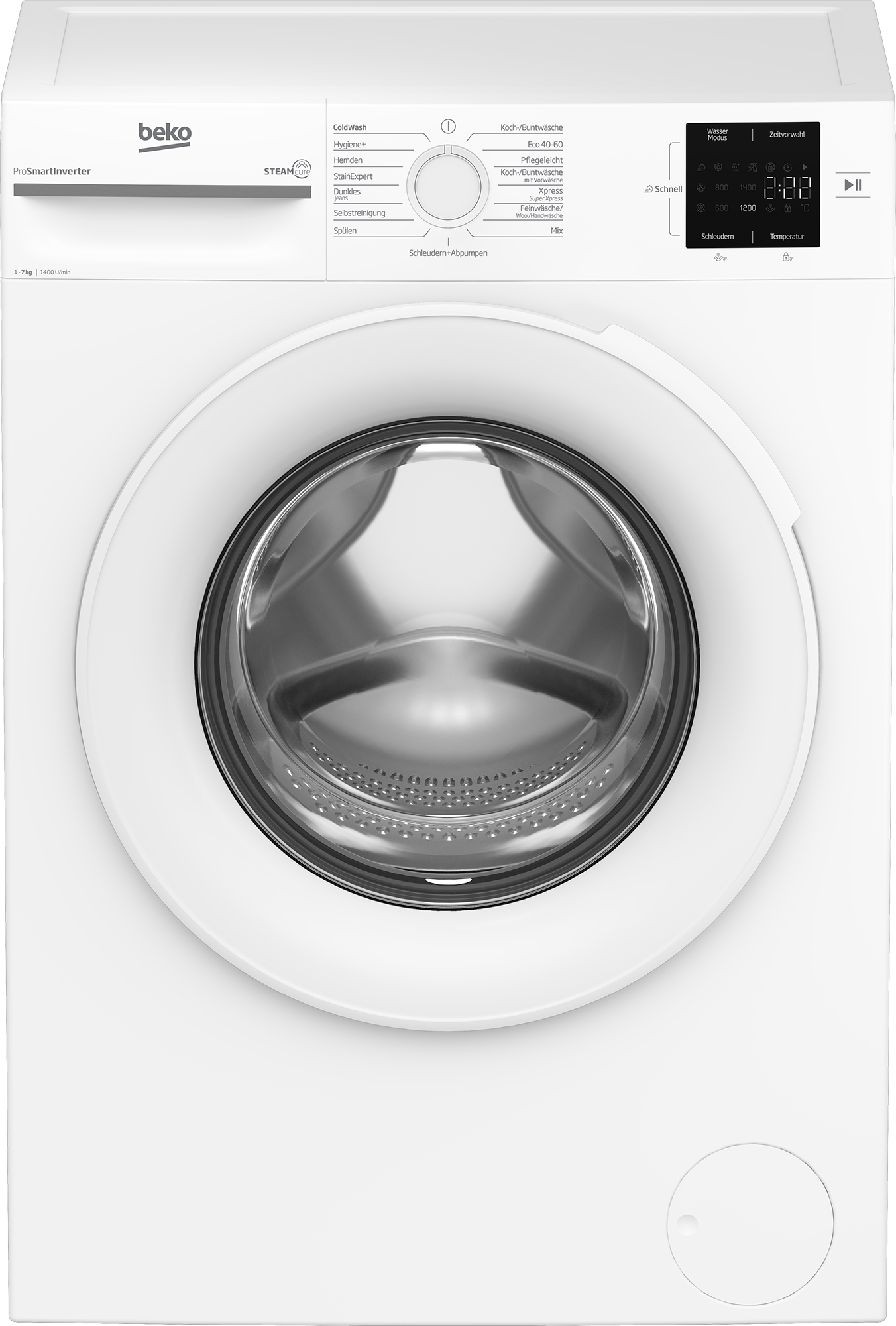 Beko BMMWFU374A wasmachine Voorbelading 7 kg 1351 RPM Wit DHZ4407 - Afbeelding 11