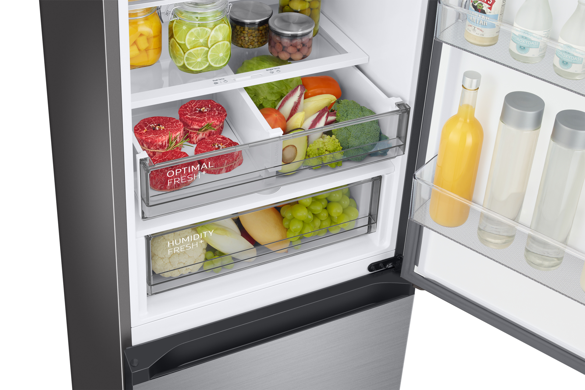 Samsung Koel-vriescombinatie (390L) RB38C7B5DS9/EF WiFi - EWO3550 - Afbeelding 6
