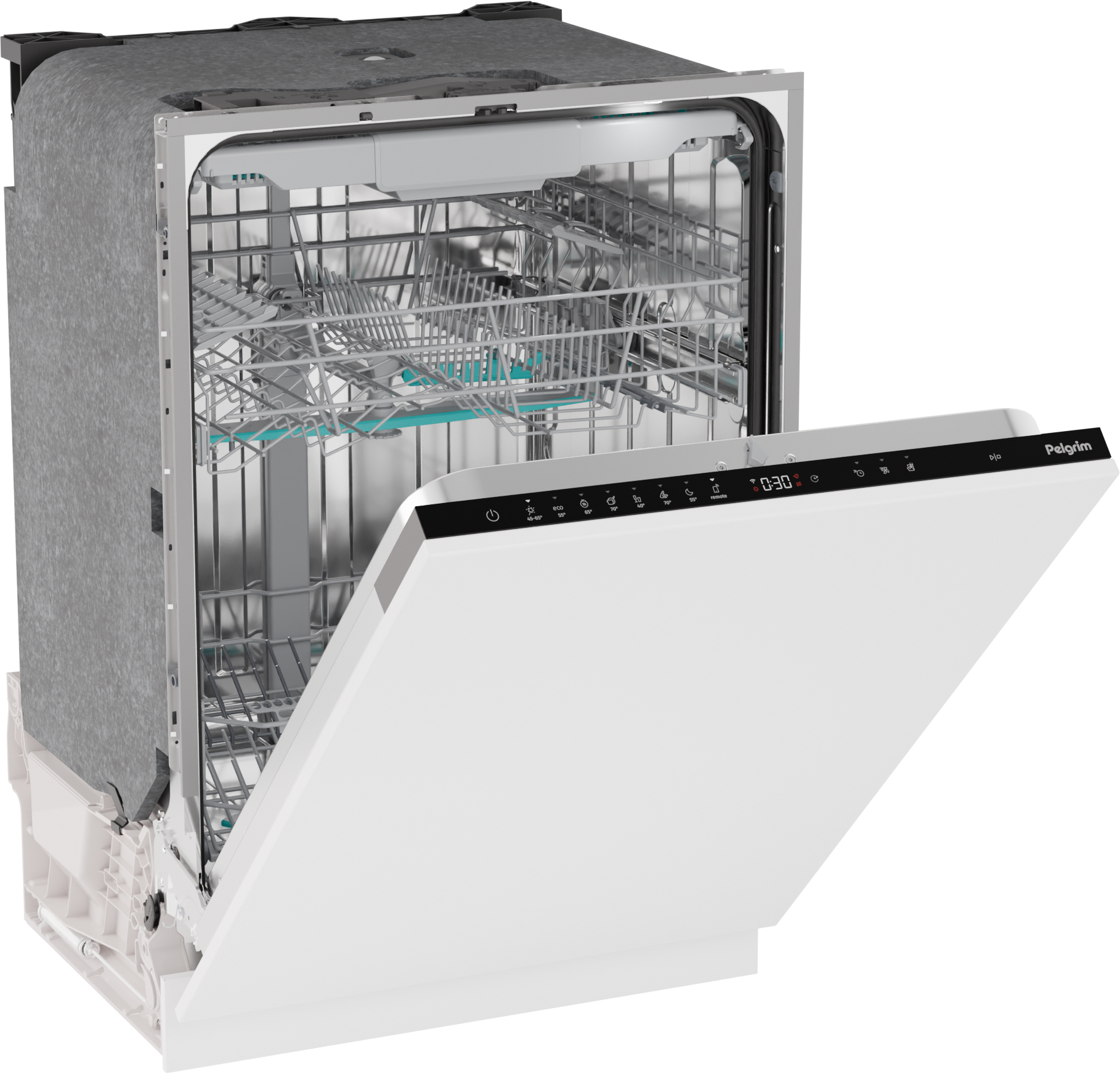 Pelgrim GVWC320XL vaatwasser Volledig ingebouwd 16 couverts - Afbeelding 7