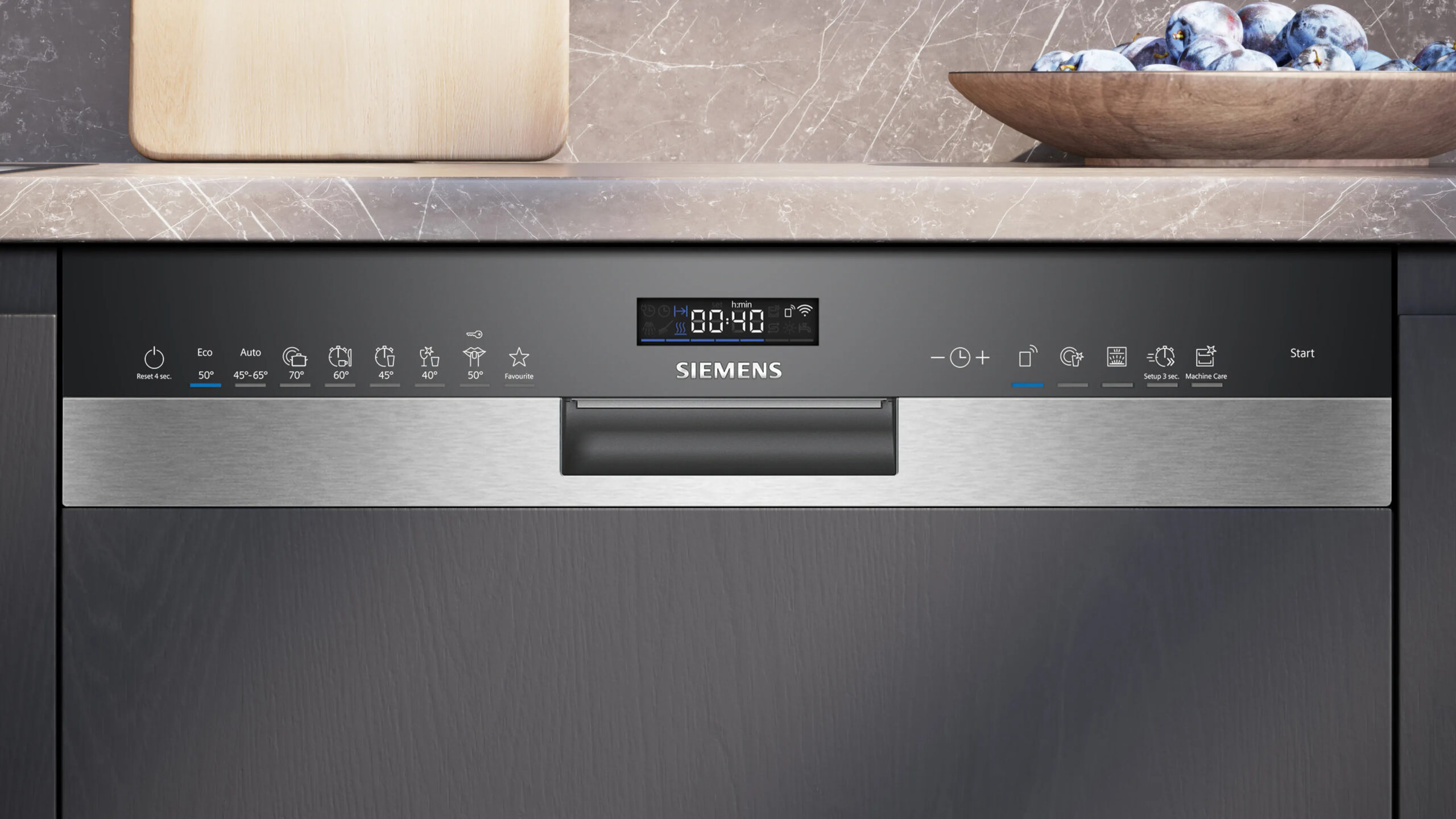 Siemens SN55ZS07CE vaatwasser Semi-ingebouwd 14 couverts DHZ3948 - Afbeelding 4