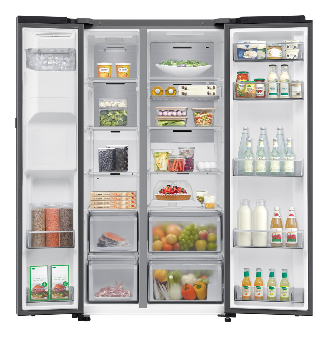 Samsung RS80F66KBT amerikaanse koelkast Vrijstaand 634 l Roestvrijstaal - EWO3564 - Afbeelding 7