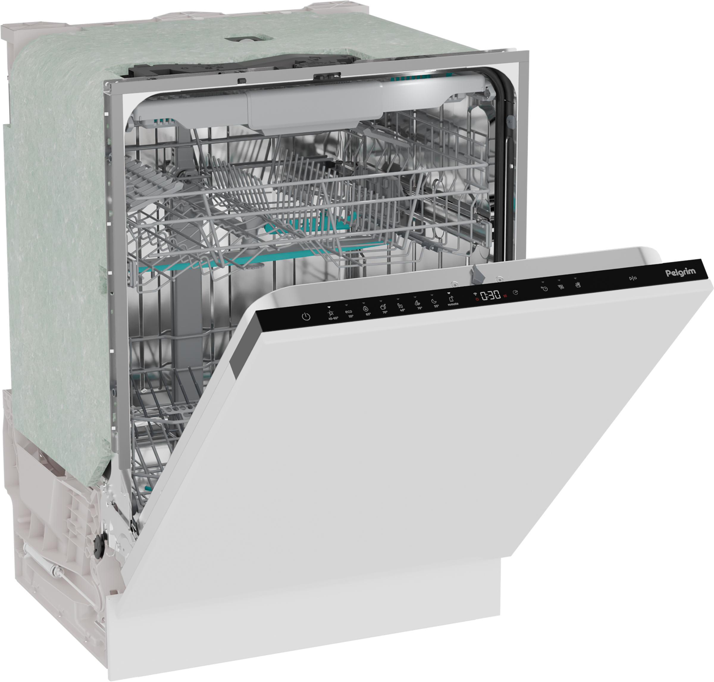 Pelgrim GVWC320L vaatwasser Volledig ingebouwd 16 couverts - Afbeelding 8
