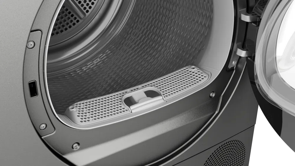 Bosch Serie 6 WQG235DINL wasdroger Vrijstaand Voorbelading 8 kg Grijs - Afbeelding 7