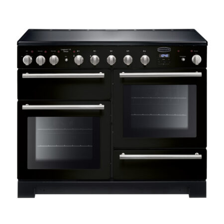 RANGEMASTER Longstock Deluxe 110 Indcutie Fornuis - ZWART- EWO3642