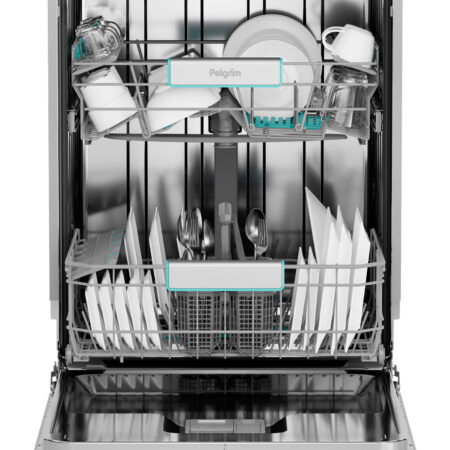 Pelgrim GVWC232XLS vaatwasser Volledig ingebouwd 14 couverts