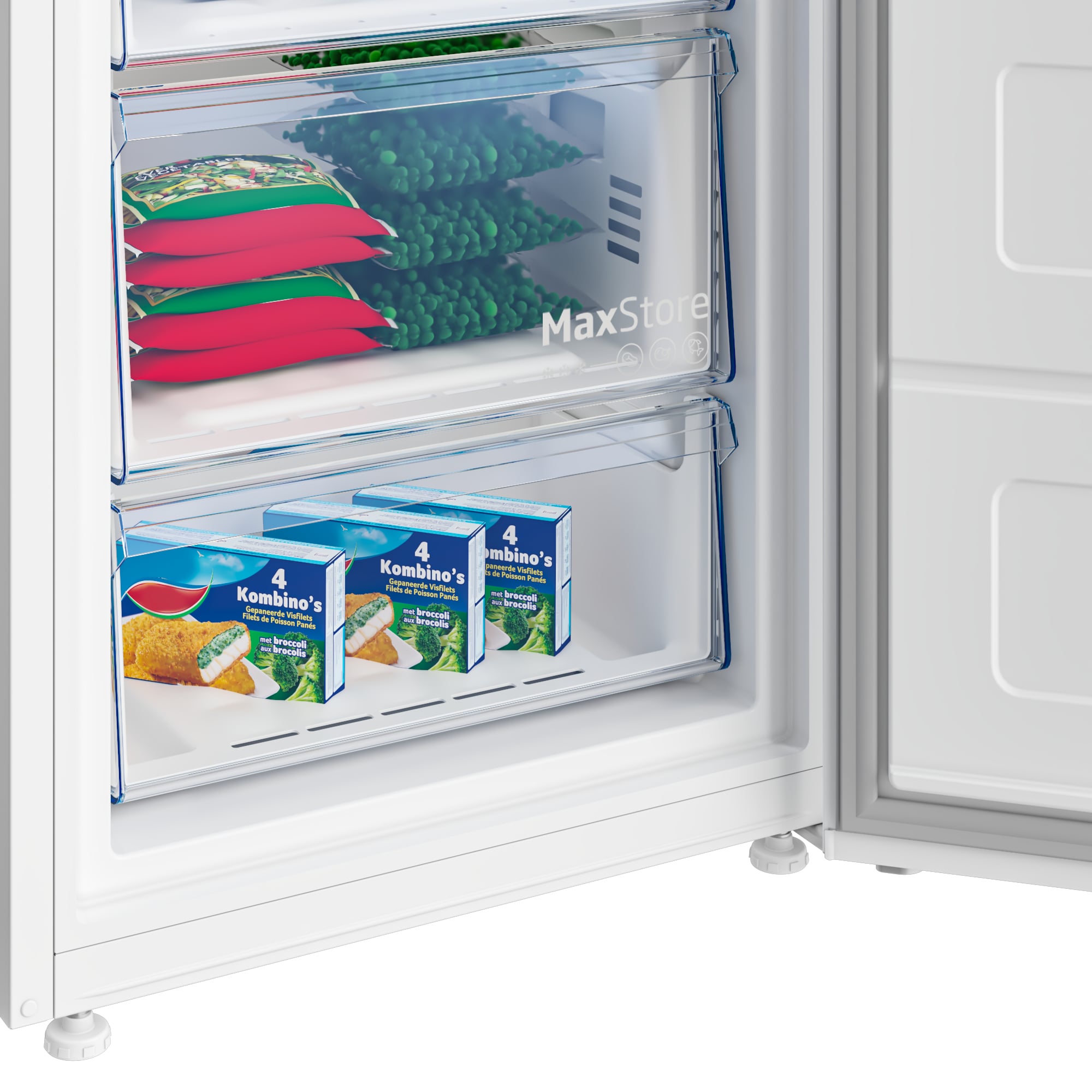 Beko B3RFNE274W Vrieskast Vrijstaand 220 l Wit DHZ3526APD - Afbeelding 9