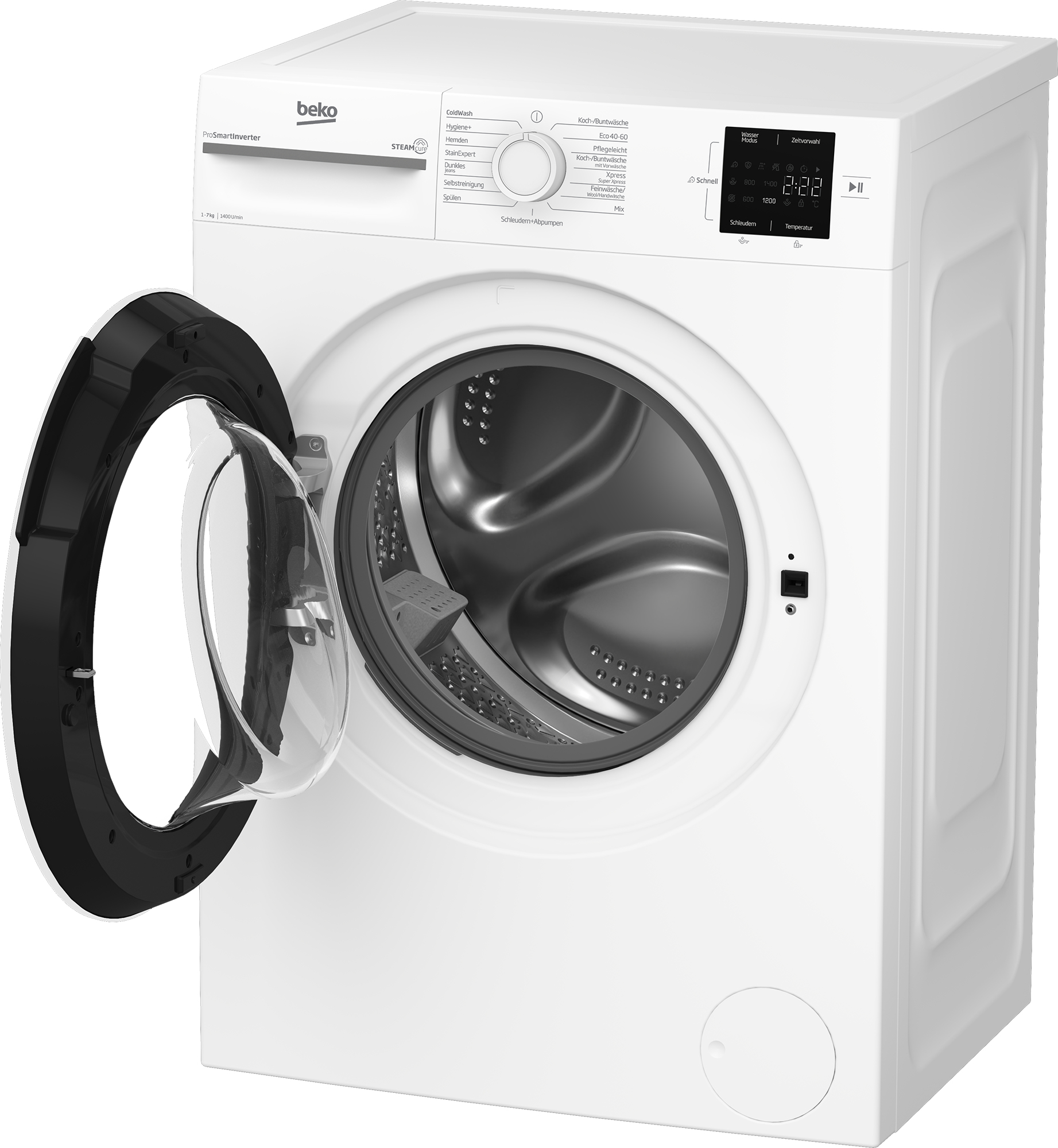 Beko BMMWFU374A wasmachine Voorbelading 7 kg 1351 RPM Wit DHZ4407 - Afbeelding 9