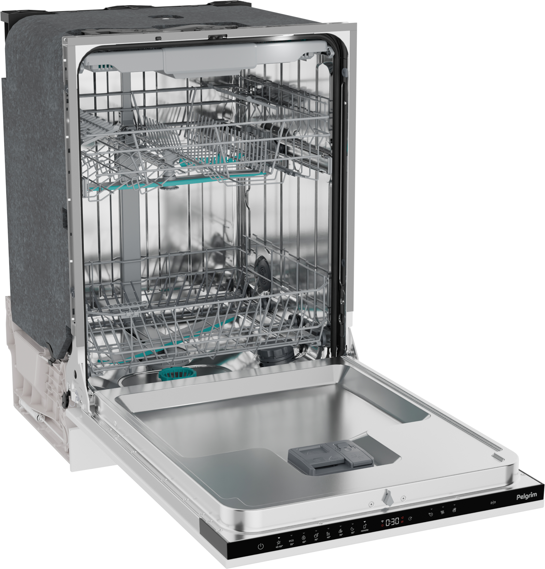 Pelgrim GVWC320XL vaatwasser Volledig ingebouwd 16 couverts - Afbeelding 13