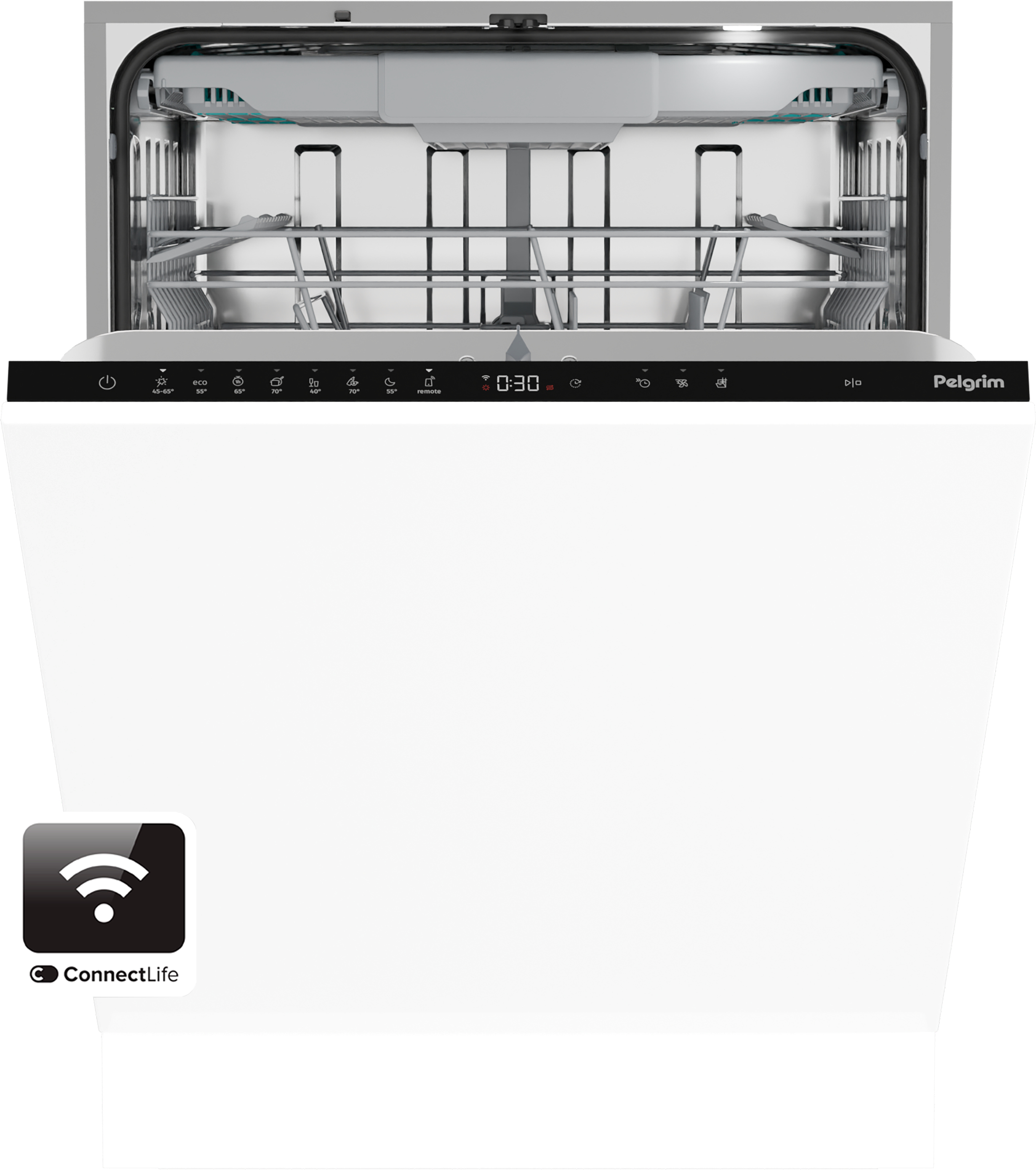 Pelgrim GVWC320L vaatwasser Volledig ingebouwd 16 couverts