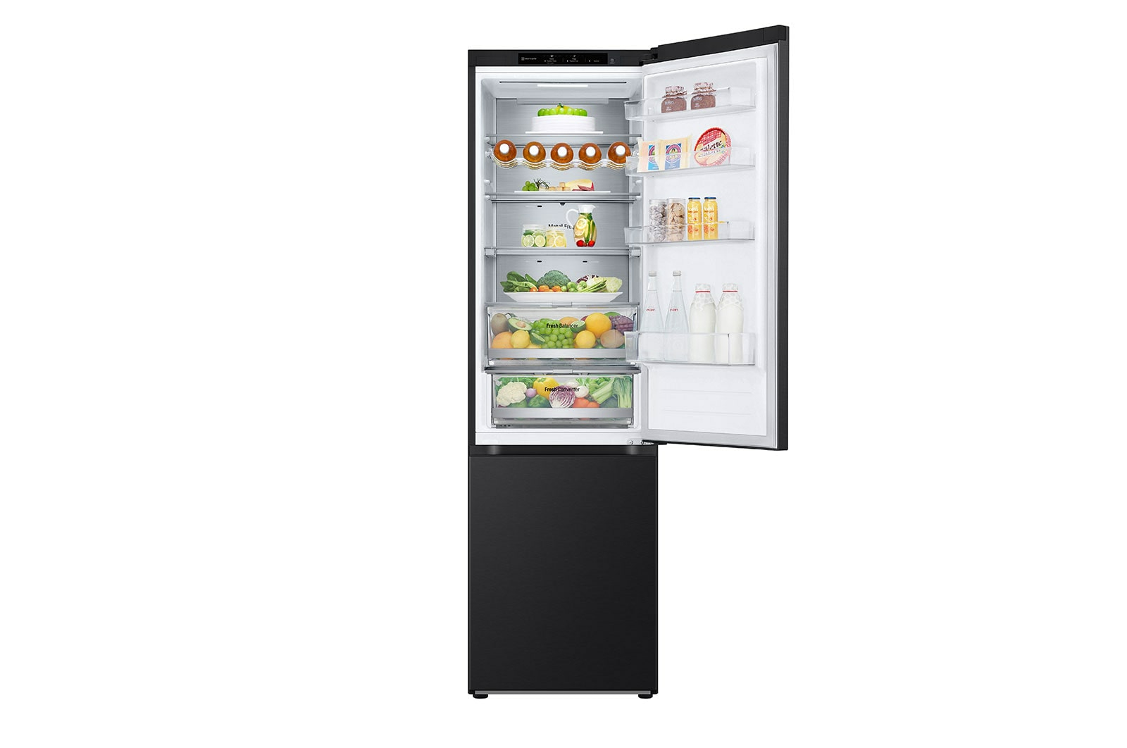 LG GBV7280BEV koel-vriescombinatie Vrijstaand 387 l Zwart - Afbeelding 12