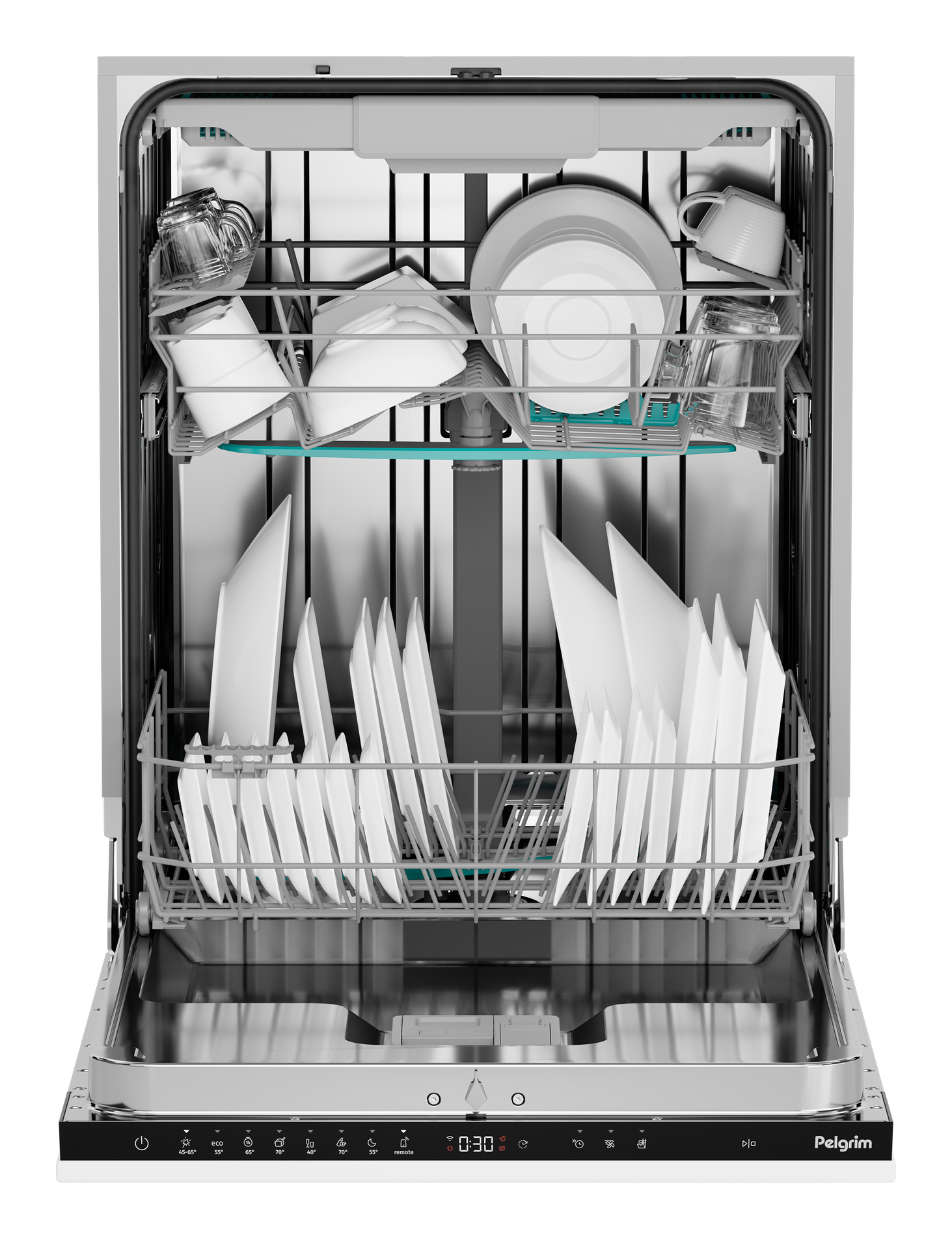 Pelgrim GVWC320XL vaatwasser Volledig ingebouwd 16 couverts - Afbeelding 18