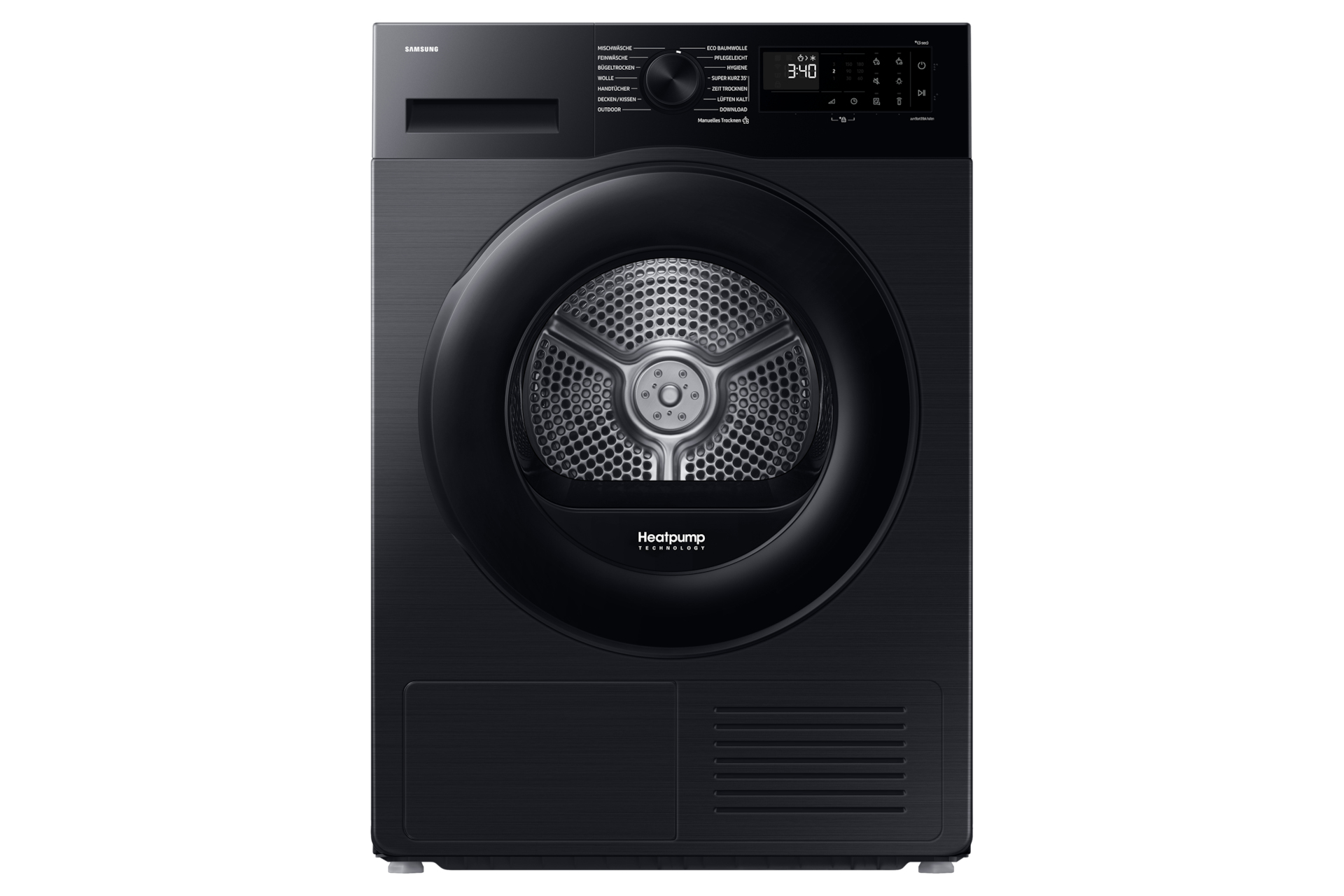 Samsung DV90DG52A0AB wasdroger Vrijstaand Voorbelading 9 kg Zwart - EWO3900