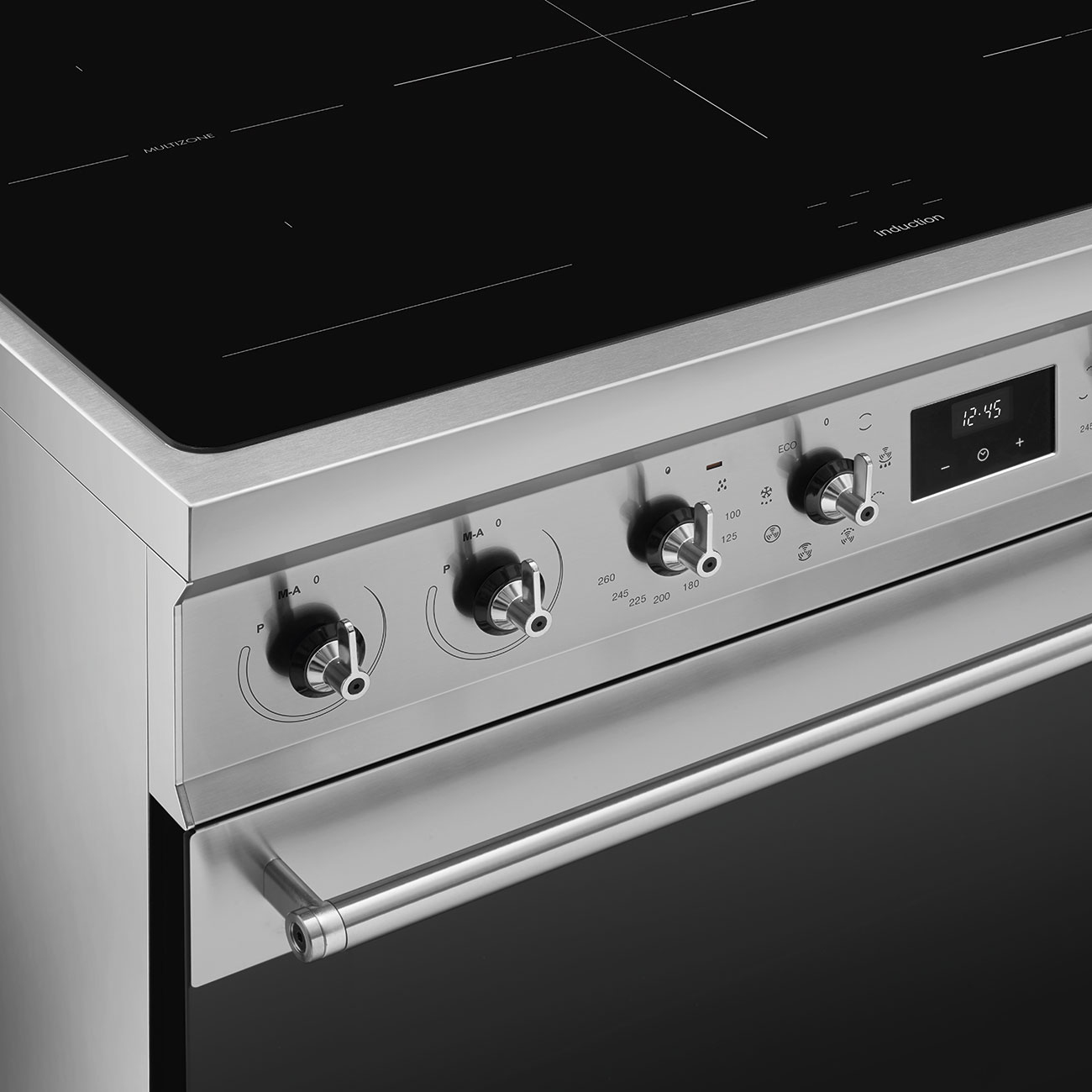 Smeg Symphony C92IMX2 fornuis Vrijstaand fornuis Electrisch Inductiekookplaat zones Roestvrijstaal - Afbeelding 8