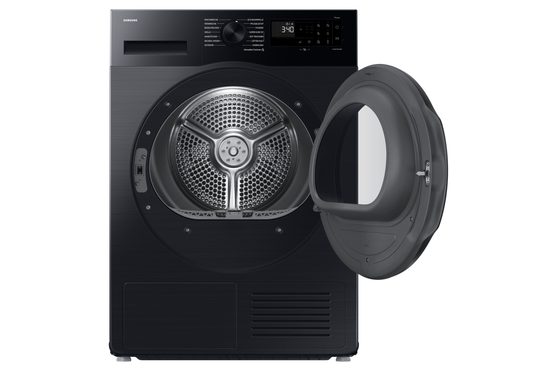 Samsung DV90DG52A0AB wasdroger Vrijstaand Voorbelading 9 kg Zwart - EWO3900 - Afbeelding 7