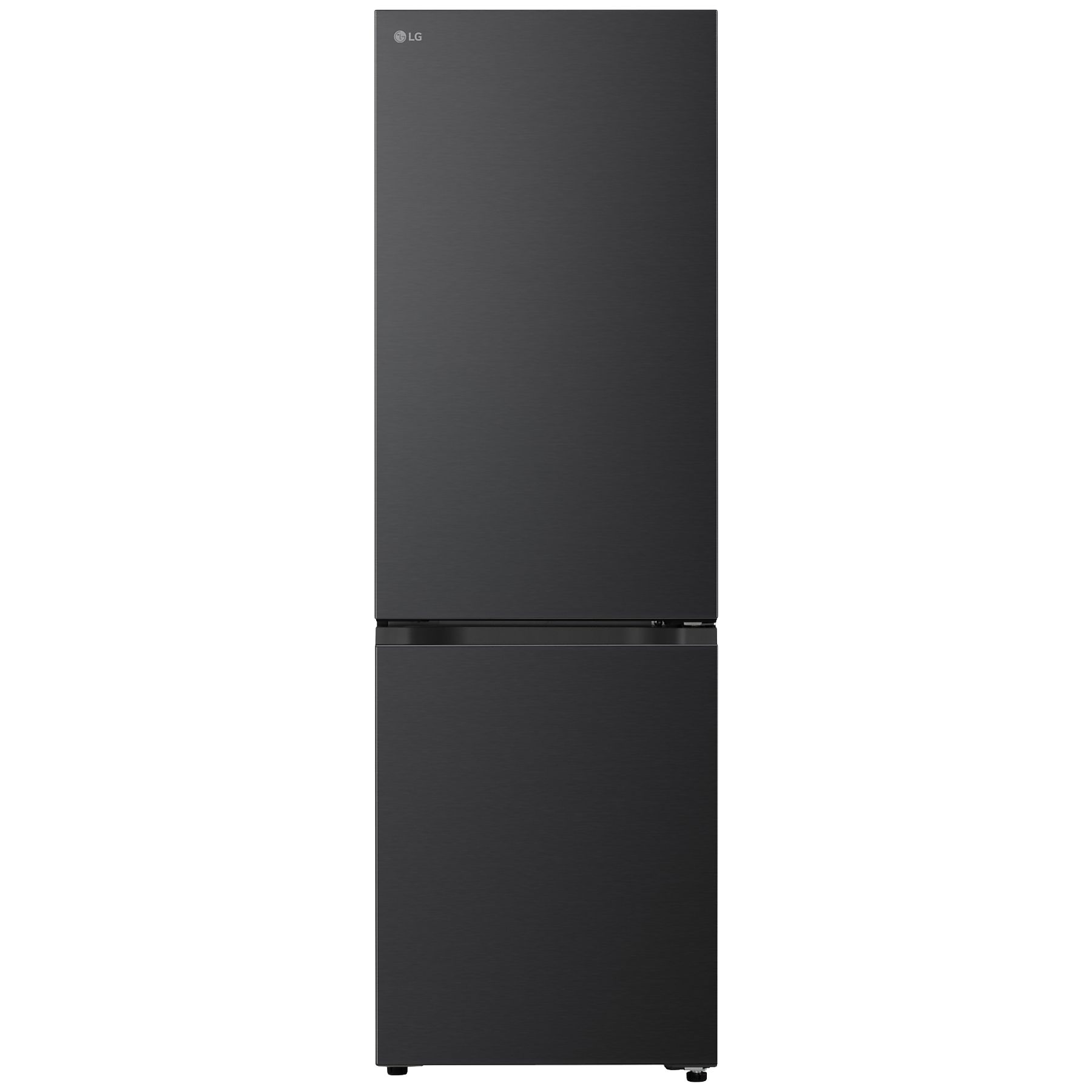 LG GBBS312CEV koel-vries combinatie 333 l C black/steel - zwart