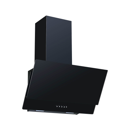 OK. OHO6351BA+COOKERHOOD - Wandschouw - Geschikt voor recirculatie - LED verlichting DHZ4237