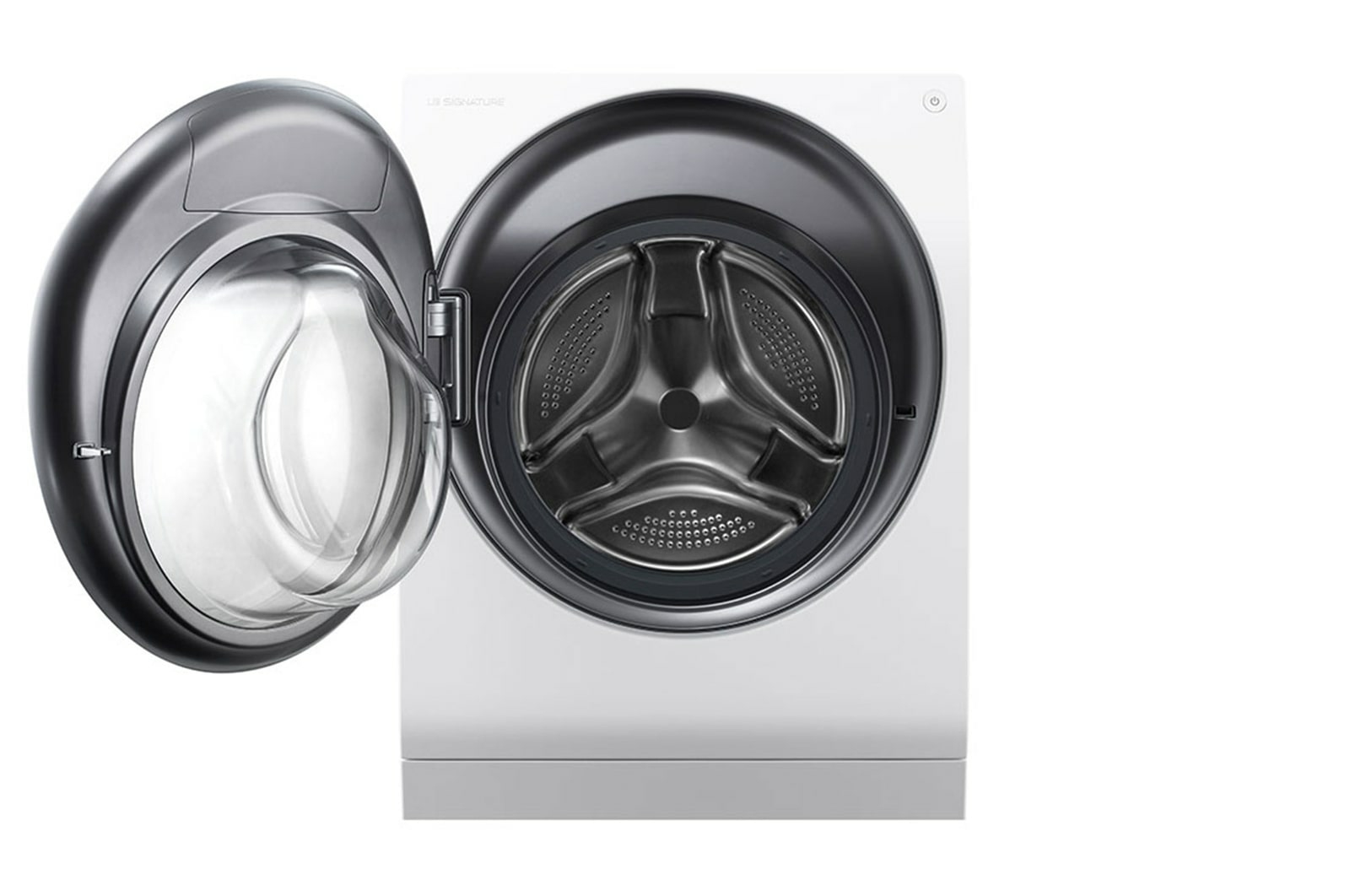 LG LSWD100X Was-droogcombinatie Vrijstaand Voorlader Wit - Afbeelding 3