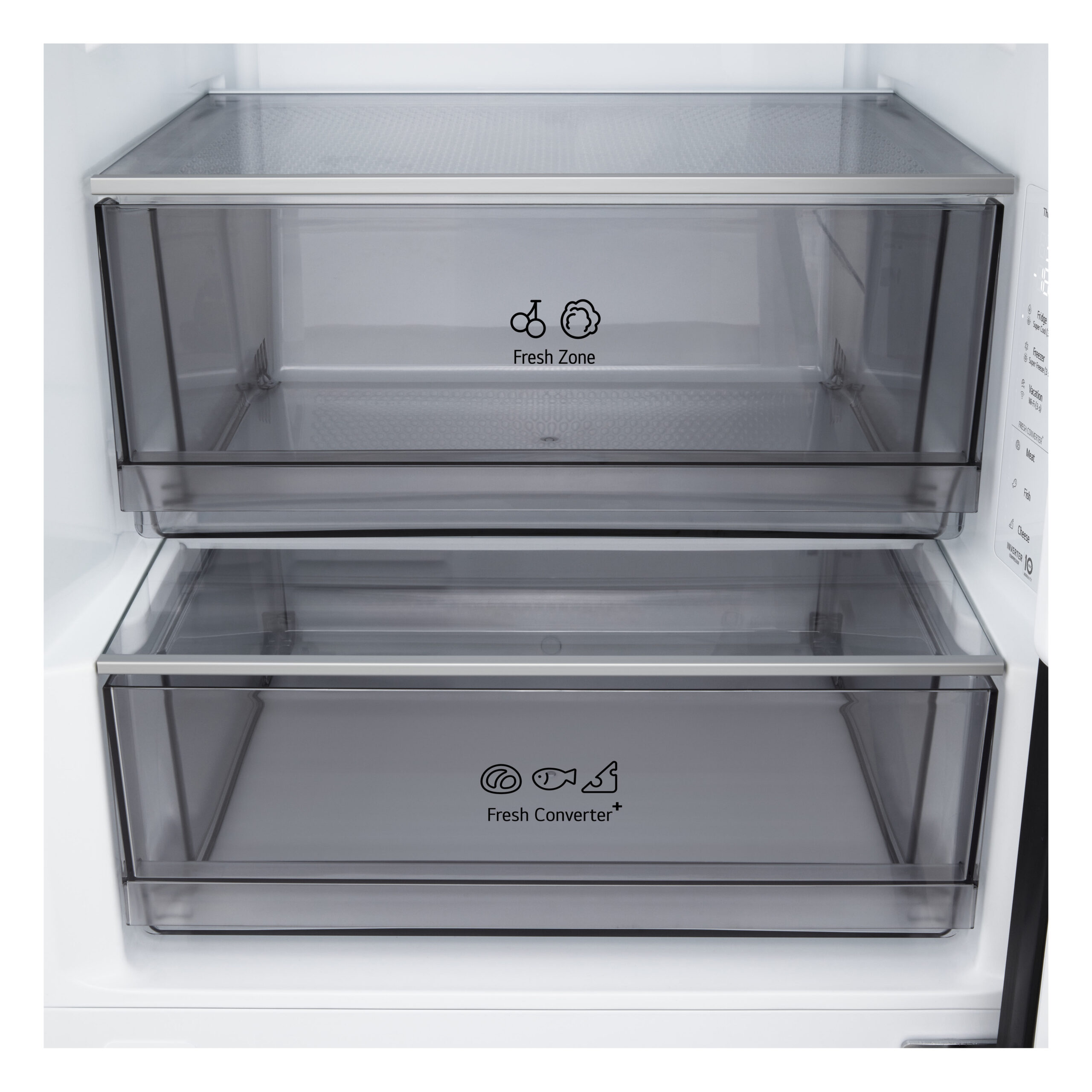 LG GBBSJ2CCEP Vrijstaand 375 l Zwart DHZ3815 - Afbeelding 12