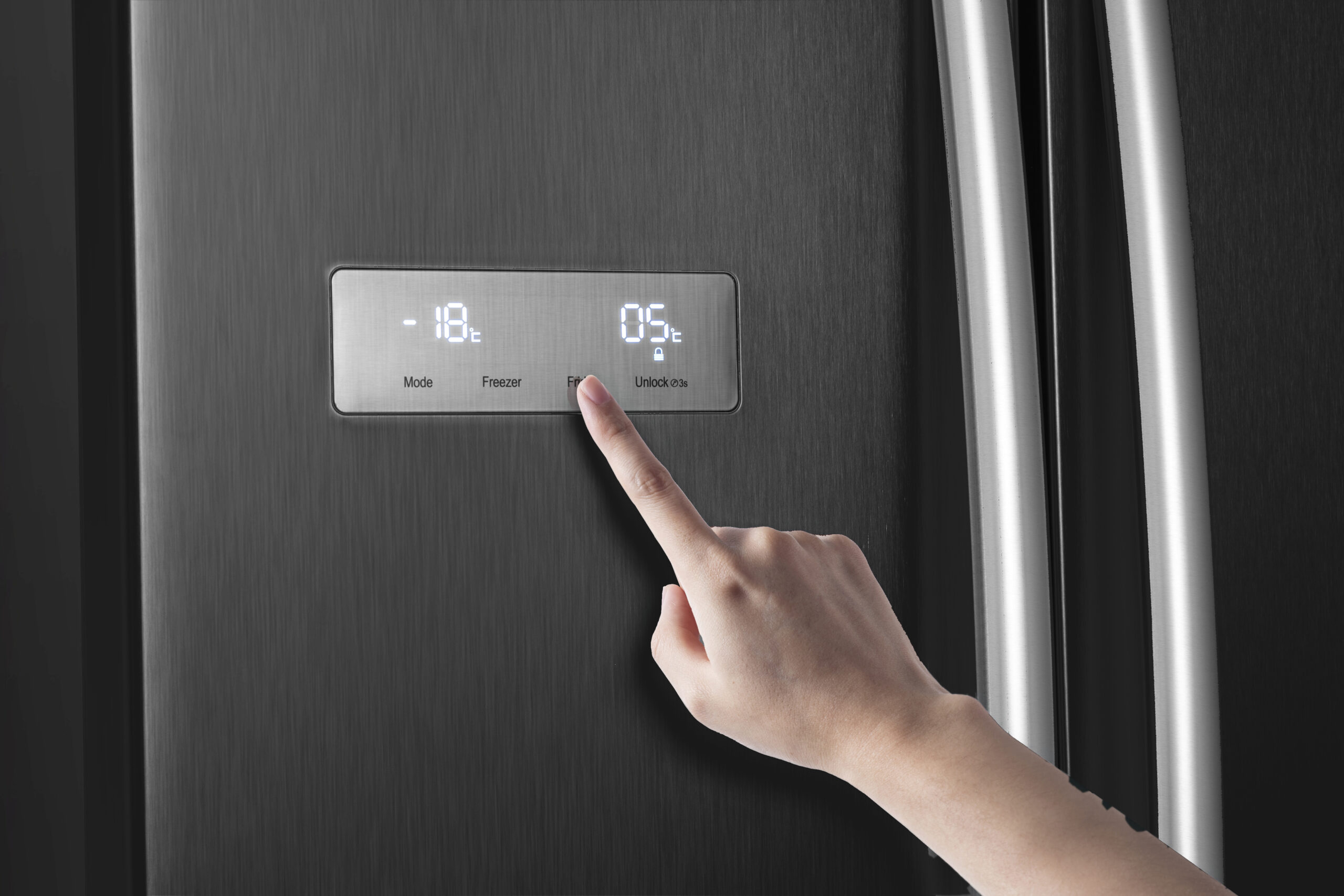 Hisense RS741N4WBE amerikaanse koelkast Vrijstaand 578 l Zwart DHZ4036 - Afbeelding 4