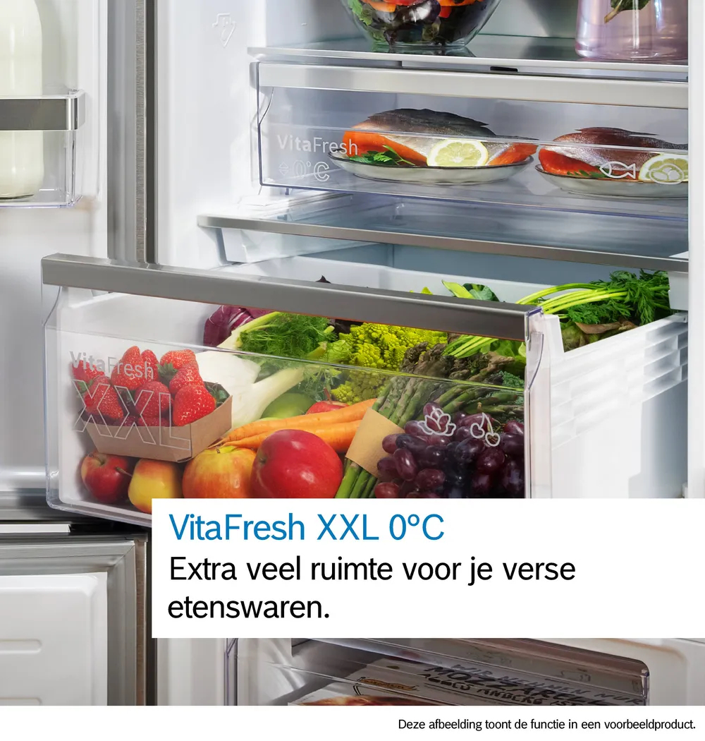 Bosch Serie 4 KGN362LAF koel-vriescombinatie Vrijstaand 321 l Metallic DHZ3831 - Afbeelding 12