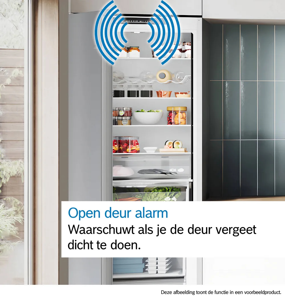 Bosch Serie 4 KGN362LAF koel-vriescombinatie Vrijstaand 321 l Metallic DHZ3831 - Afbeelding 11