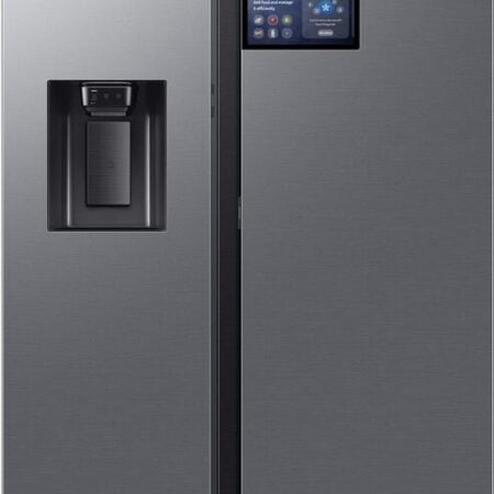 Samsung slimme koelkast, koelkast met vriesvak naast elkaar, koel-vriescombinatie - EWO4058