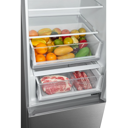 Koenic KFK621CIN - Koel-vriescombinatie - 185 cm - Energieklasse C - RVS DHZ4434 - Afbeelding 2
