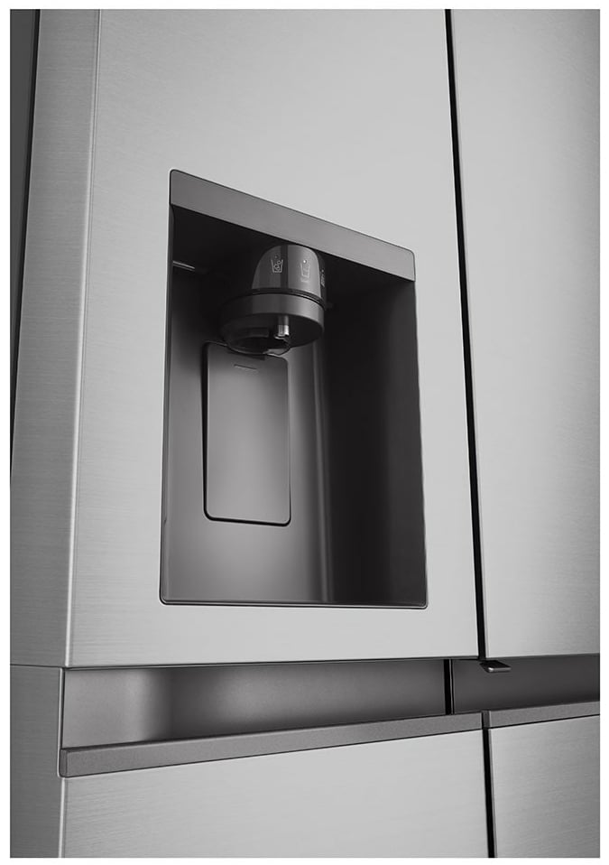 LG InstaView GSJC41PYPE amerikaanse koelkast Vrijstaand 641 l Zilver DHZ4879 - Afbeelding 8
