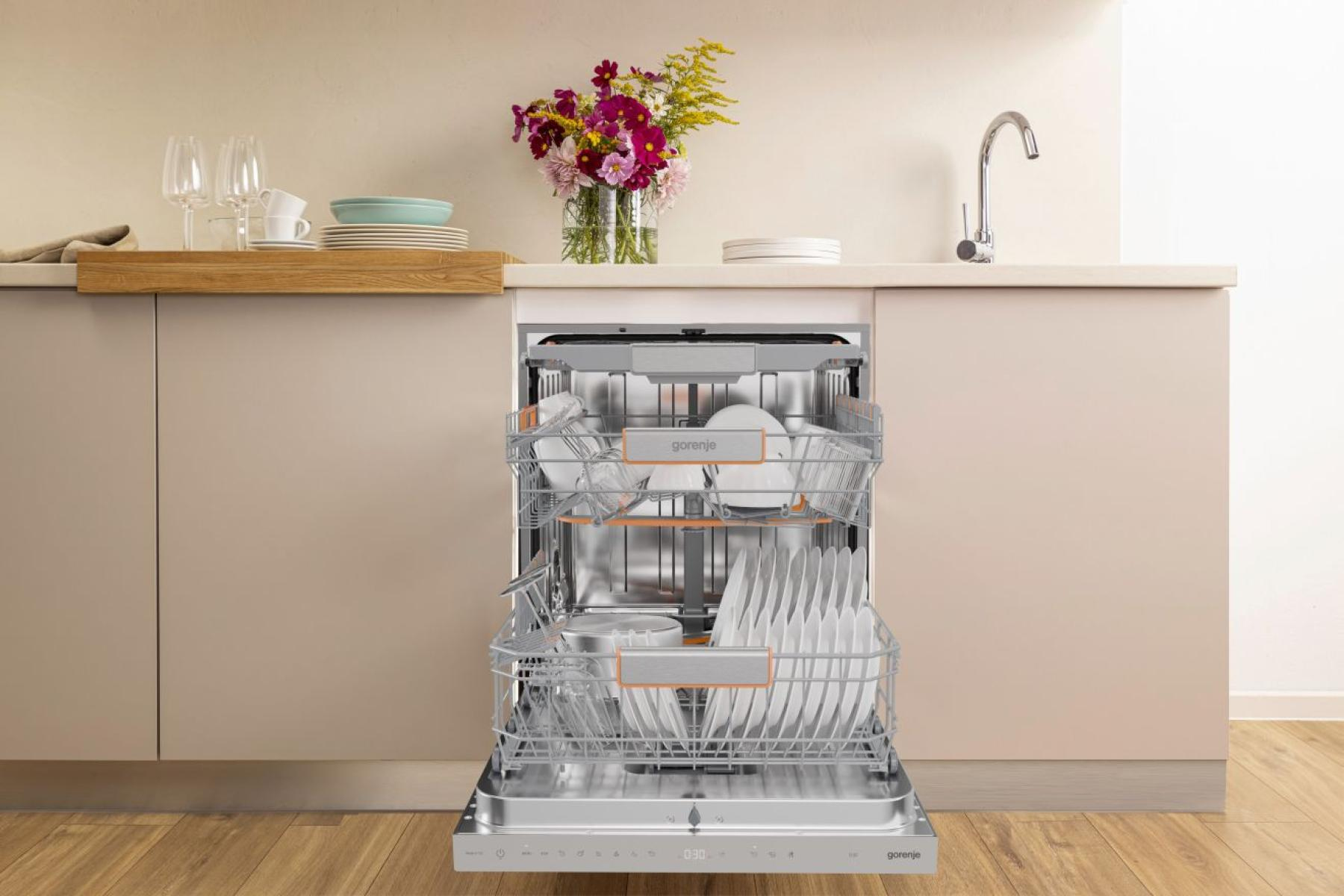 Gorenje G600 ULTRA16BUAESX Volledig ingebouwd 16 couverts DHZ4464 - Afbeelding 6