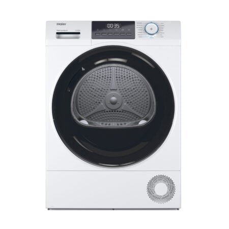 Haier HD80-E929E-DE wasdroger Vrijstaand Voorlader 8 kg Wit DHZ4266