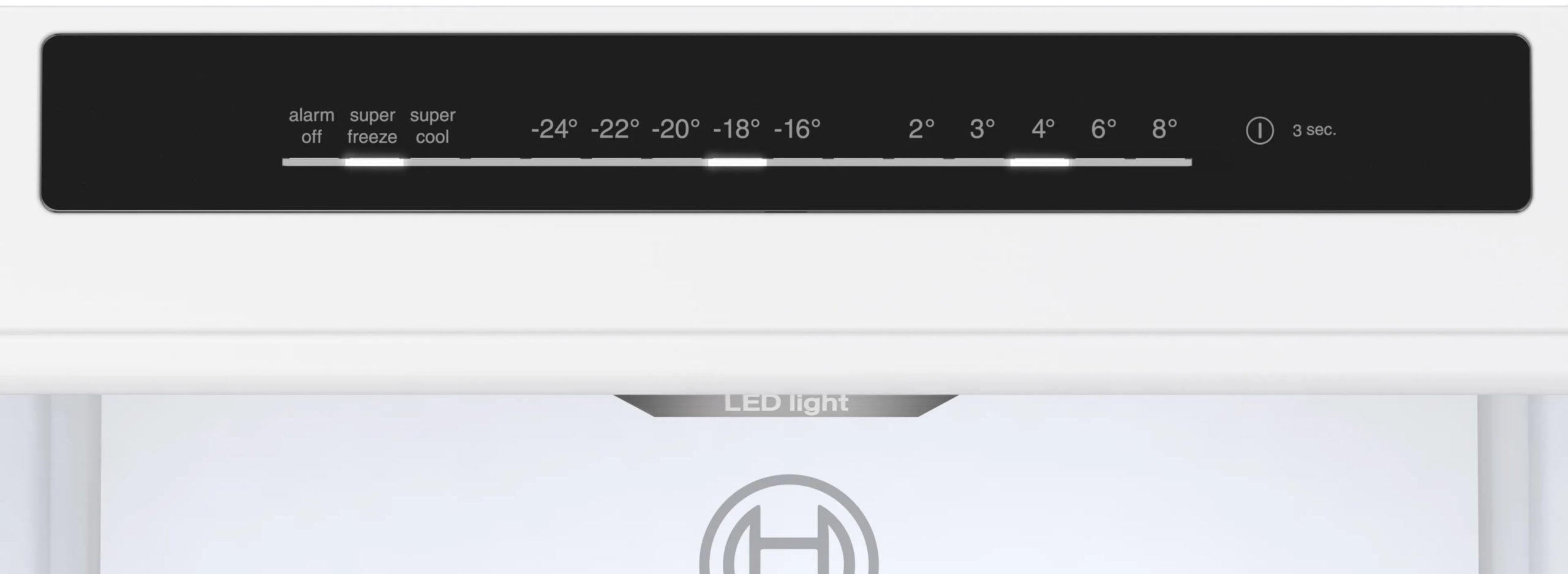 Bosch Serie 4 KGN36VICT koel-vriescombinatie Vrijstaand 321 l Roestvrijstaal DHZ4438 - Afbeelding 5