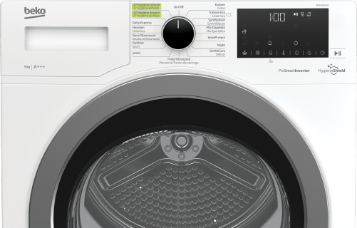 Beko DH9532GA01 wasdroger Vrijstaand Voorlader 9 kg Wit - Afbeelding 4