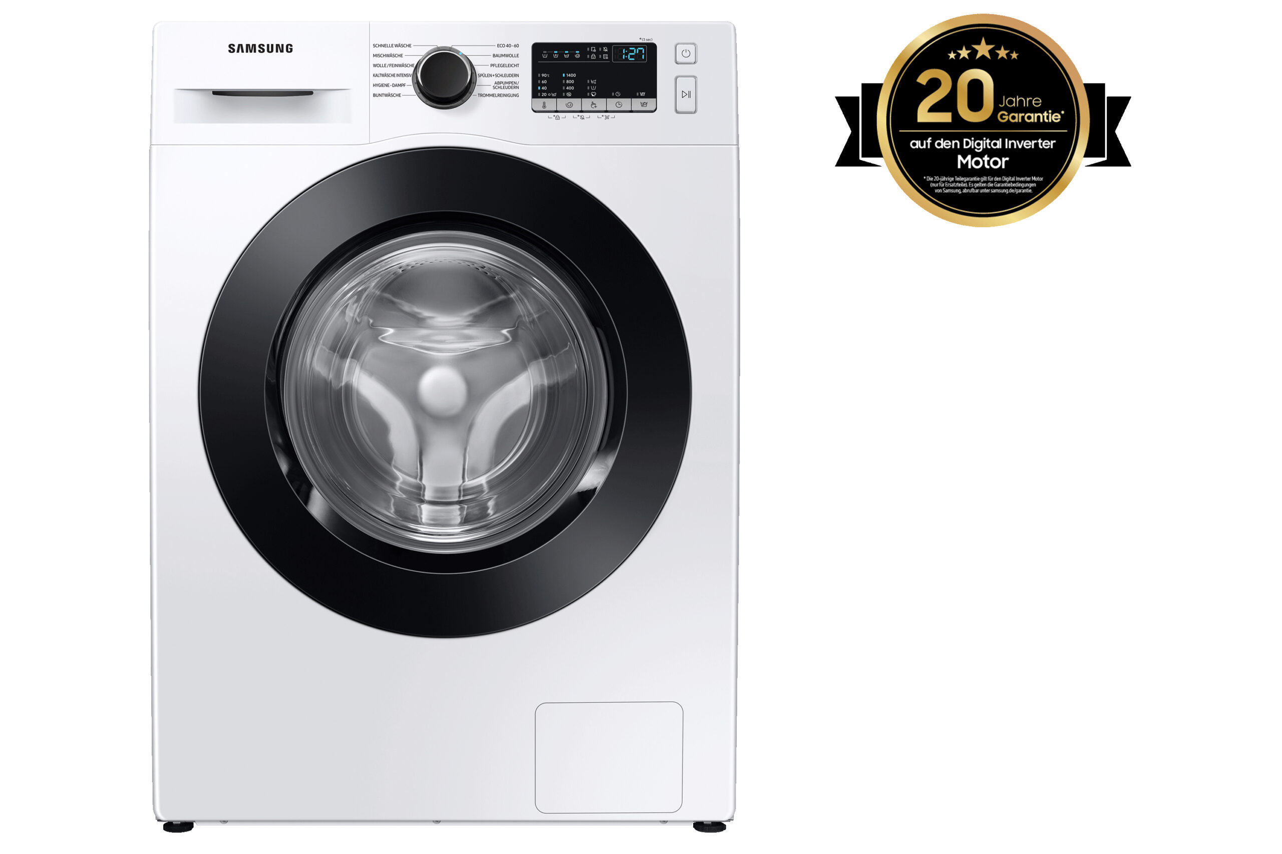 Samsung WW8ET4048CE wasmachine Voorlader 8 kg 1400 RPM Wit - EWO4594 - Afbeelding 4