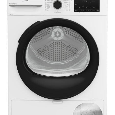 Beko BM3T49230W wasdroger Vrijstaand Voorlader 9 kg Wit