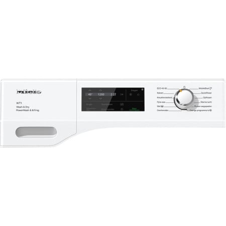 Miele Wti 360 Wpm D Lw Wasdroogcombinatie 8-5kg - Koolborstelloos - Powerwash 2.0 - Wifi - 1600t - Wit DHZ4590 - Afbeelding 2
