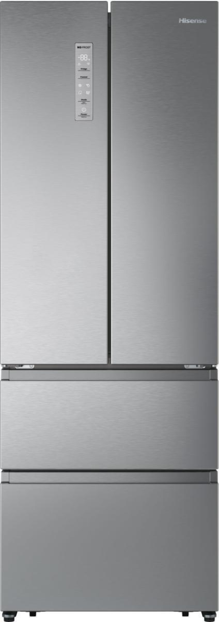 Hisense RF632N4AIE1 koel-vriescombinatie Vrijstaand 485 l Zilver, Roestvrijstaal DHZ4610