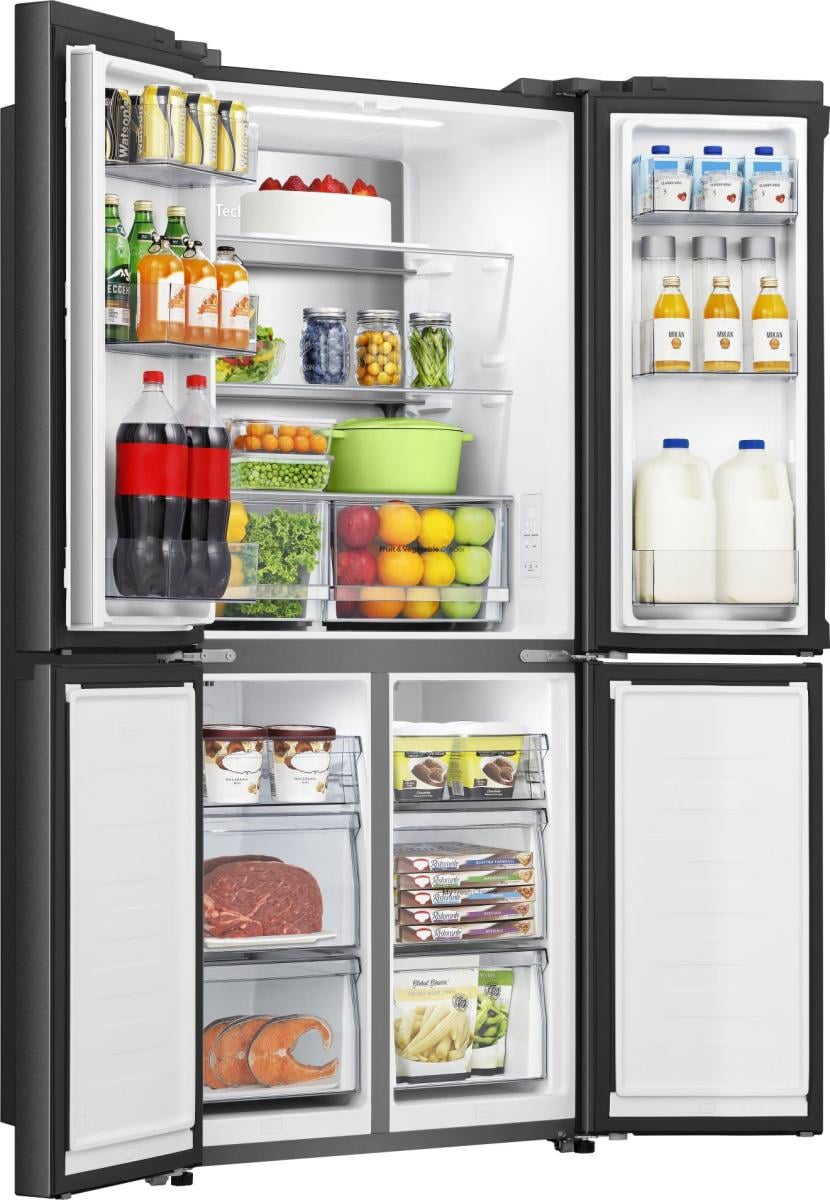 Hisense RQ5P470SAFD amerikaanse koelkast Vrijstaand 483 l Zwart EWO4484 - Afbeelding 6