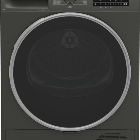 Beko B3T6923M2 wasdroger Vrijstaand Voorlader 9 kg Zwart