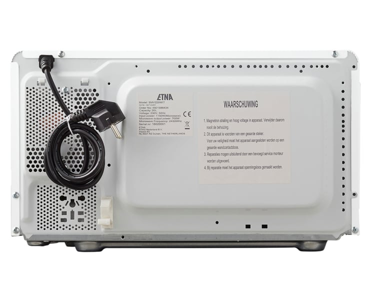 ETNA SMV220WIT Wit Solo-magnetron Aanrecht 20 l 800 W - Afbeelding 6
