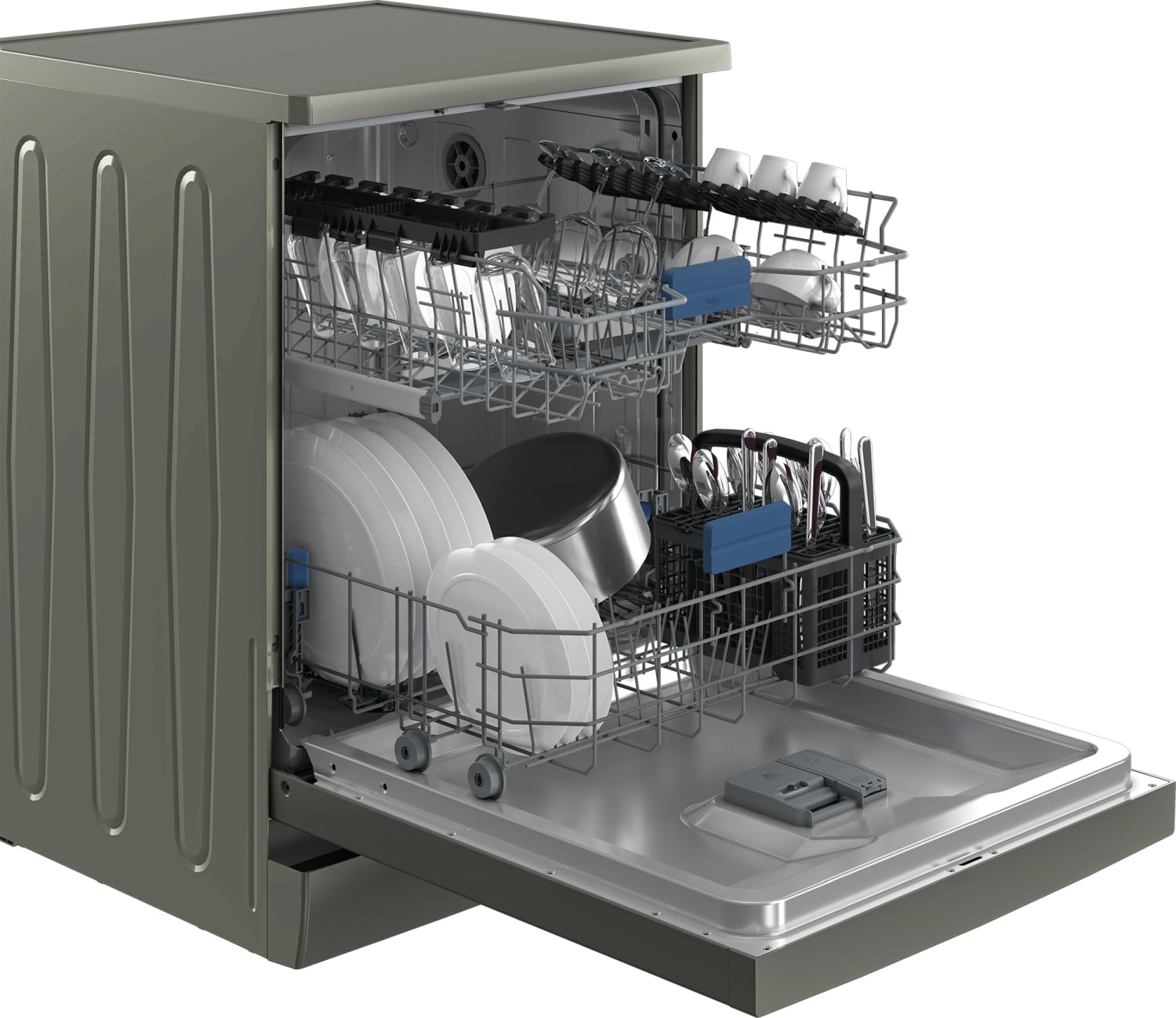 Beko bPRO 500 BDFN26443G vaatwasser Vrijstaand 14 couverts - Afbeelding 4