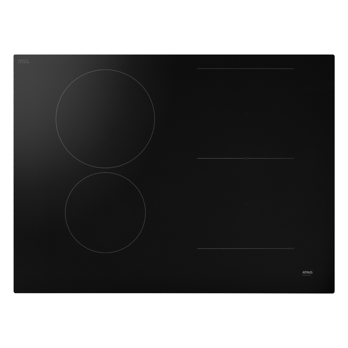 ATAG BIH07471EV kookplaat Zwart Ingebouwd 70 cm Inductiekookplaat zones 4 zone(s) - Afbeelding 7